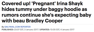 Illustration for article titled Is Bradley Cooper's Girlfriend Pregnant or 'Pregnant'?
